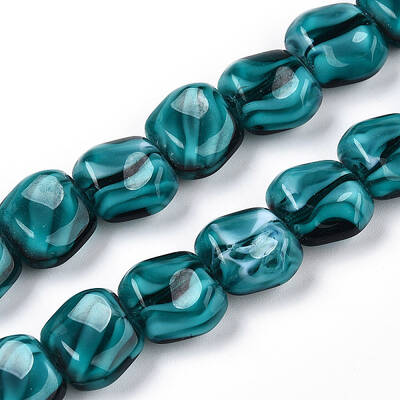 Handmade Milleflori Glass Beads Strands