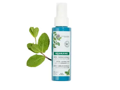 Klorane Organic Aquatic Mint Detox Mist for Normal Hair 100ml