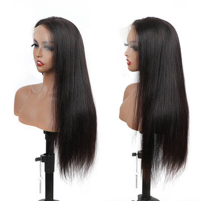 ISEE Hair Crown Series Double Drawn Wig Silky Straight HD Lace Wig