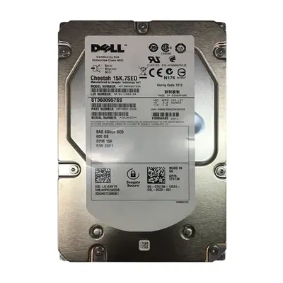 0T873K Dell 600GB 6Gb/s SAS 15000 3.5-Inch Hard Drive