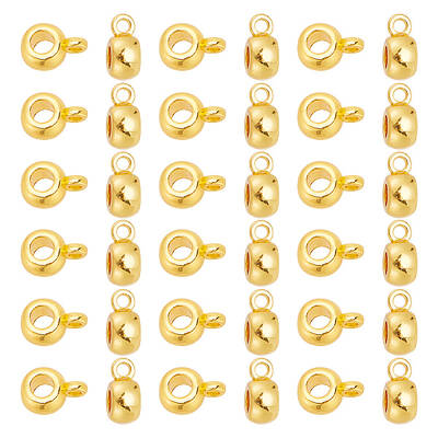 240Pcs Tibetan Style Alloy Tube Bails