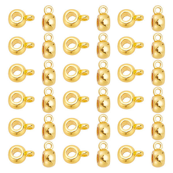 240Pcs Tibetan Style Alloy Tube Bails