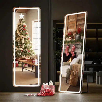 LED Lighted Full Length Mirror 64\