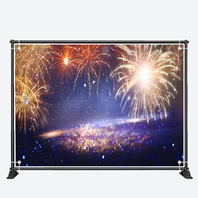 Classy Glitter Sparkle Night Bokeh New Year Backdrop - Aperturee