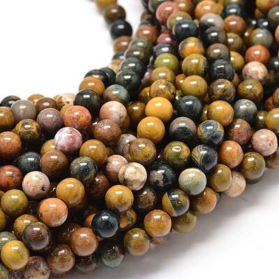 Natural Ocean Jasper Beads Strands