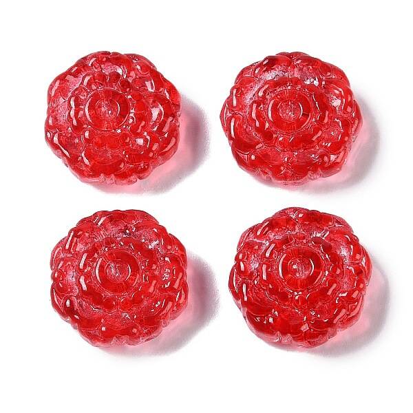 Painted Glass Beads