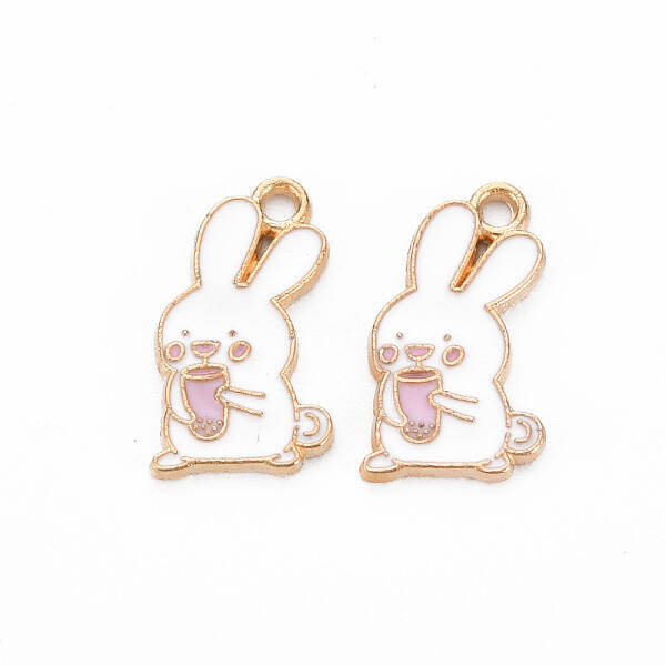 Alloy Enamel Pendants