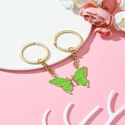 Alloy Enamel Keychain