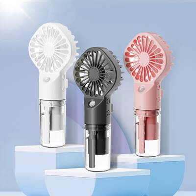 Power Spray Humidifier Small Fan Air Diffuser Usb Charging Portable Fan Refreshing  Water Cooling Device