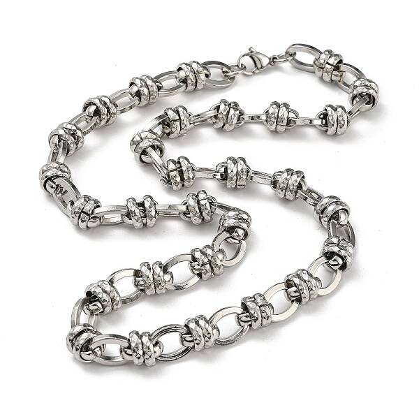 Non-Tarnish 201 Stainless Steel Link Chain Necklace