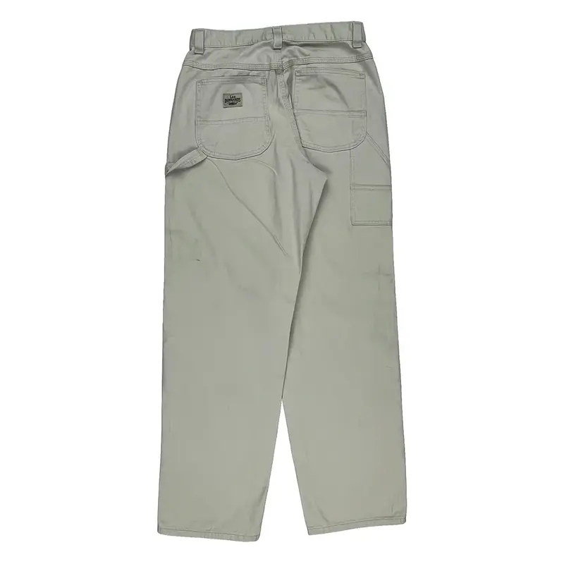 Lee Carpenter Trousers - 32W 34L White Cotton | Size: 32″ waist