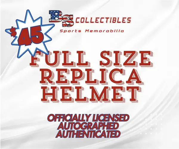 1 Factory Sealed Full Size Replica Helmet Break Pick Your Division!