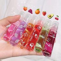 Fruit Lip Oil, 6 Counts/set Moisturizing Lip Balm, Hydrating Lip Care Product for Dating and Daily Use, Summer Gift, Valentin...
