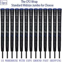 CP2 Wrap 13Pcs Golf Club Grip Tacky Feel Standard Midsize Jumbo for Enhanced Golf Performance
