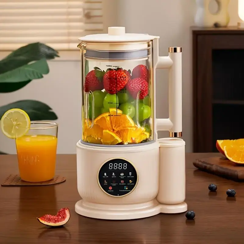 Multifunctional Blender, 1 Count Household Juicer, Soybean Milk Machine, Fruit & Vegetable Blender, Kitchen  Ingredients Uten...