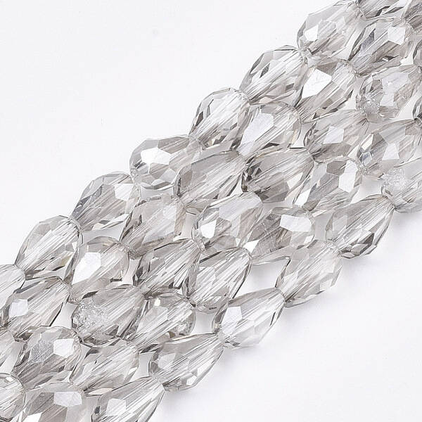Electroplate Glass Beads Strands
