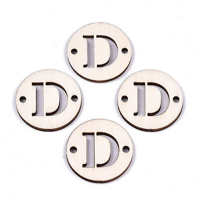 Unfinished Natural Poplar Wood Links Connectors