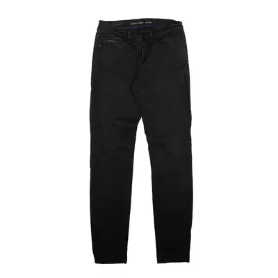 CALVIN KLEIN Jeans Black Denim Regular Skinny Womens W28 L32