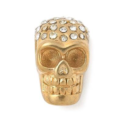 304 Stainless Steel Rhinestone Beads