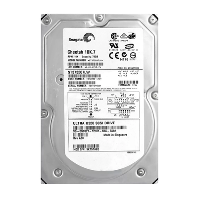 9X3005-143 Seagate 73GB Ultra-320 SCSI 10000 3.5-inch 8MB Hard Drive