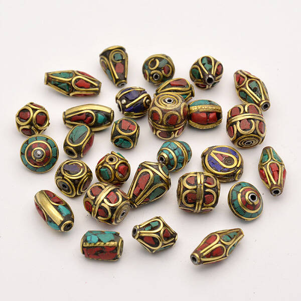 Handmade Tibetan Style Beads