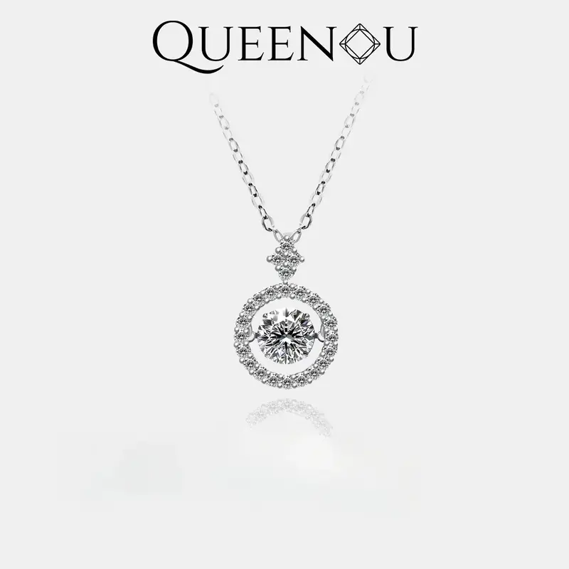 【237】Synthetic Moissanite Necklace - Classic Anniversary, Birthday, and Valentine's Day Gift for Women