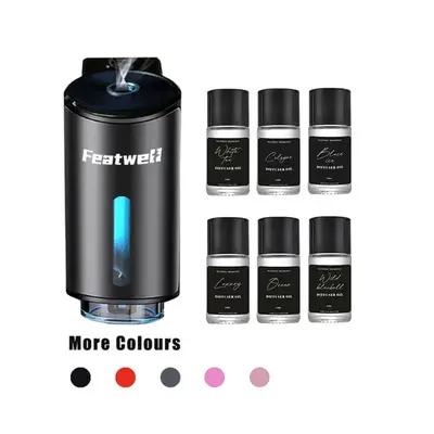 Featwell Car Air Fresheners - 3/6*10ml Natural French Perfume Lasts 45 Days, Portable Waterless Car Diffuser Air Freshener Ca...