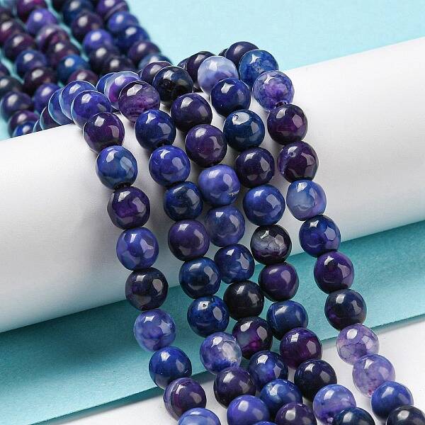 Natural Agate Beads Strands
