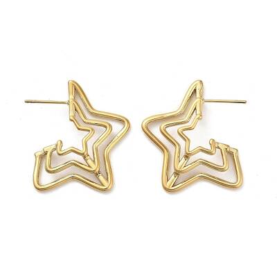 304 Stainless Steel Stud Earrings for Woman