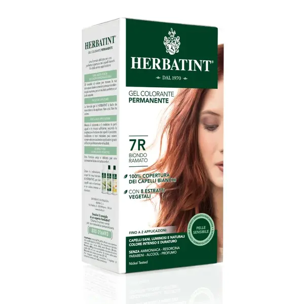 Permanent Coloring Gel 7R Copper Blonde Herbatint