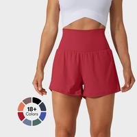 Halara Super High Waisted Back Pocket & Side Hidden Pocket 2-in-1 Yoga Shorts 3\