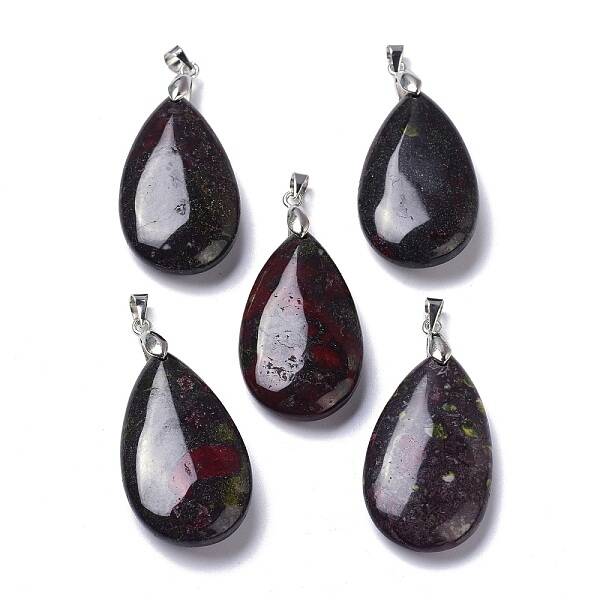 Natural Dragon Blood Pendants