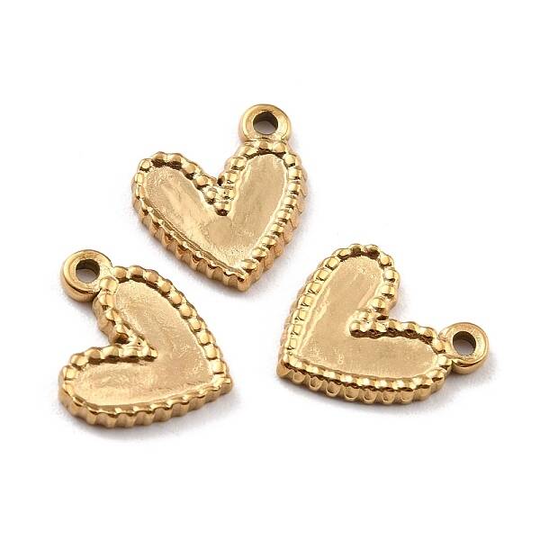 Ion Plating(IP) 316 Surgical Stainless Steel Charms