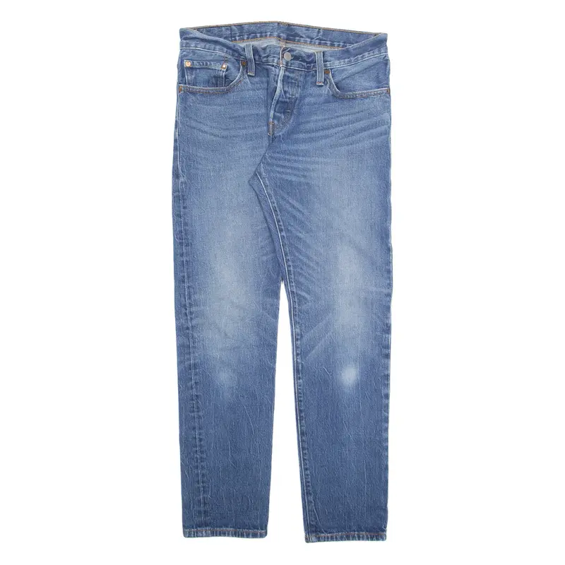 LEVI'S 501 CT Mens Jeans Blue Slim Tapered Stone Wash W30 L28