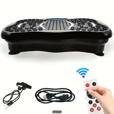 Vibration Plate Exercise Machine Lymphatic Drainage Weight Loss 150 Speed Oscillating Platform 300 lbs Capacity Whole Body Wo...