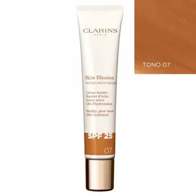 Clarins Skin Illusion Tinted Moisturizing Cream Spf25 07 40ml