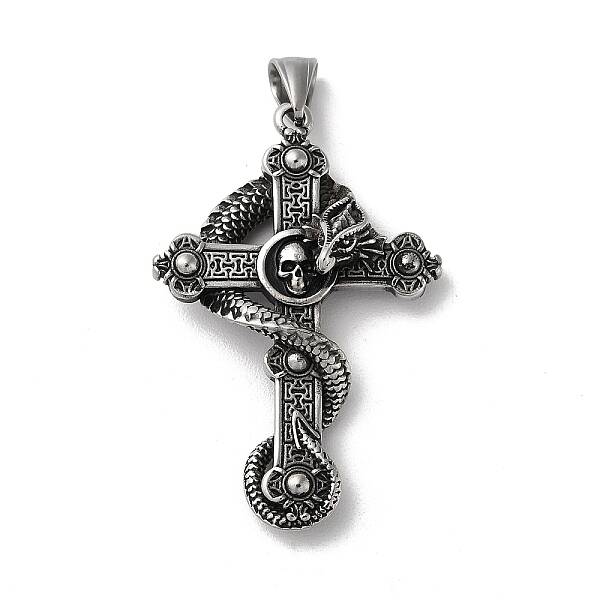 304 Stainless Steel Big Pendants