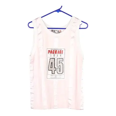 Yoyo T-Shirt - Small Pink Cotton Blend