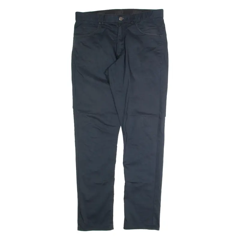 NIKE Mens Trousers Blue Slim Tapered W30 L32