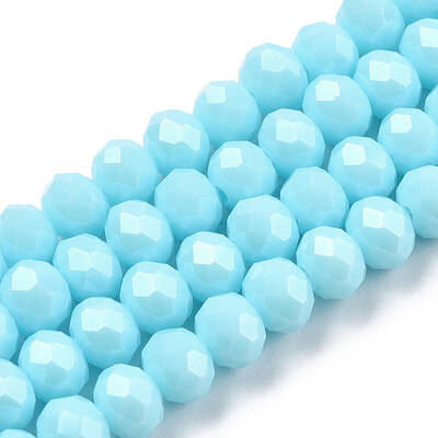 Electroplate Glass Beads Strands
