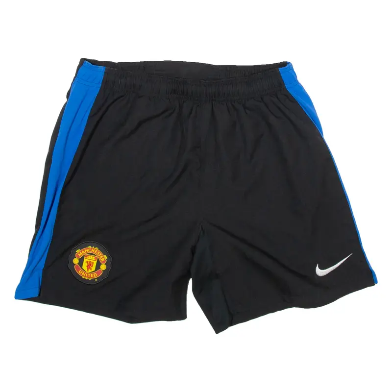 NIKE Manchester United Mens Casual Shorts Blue M W30