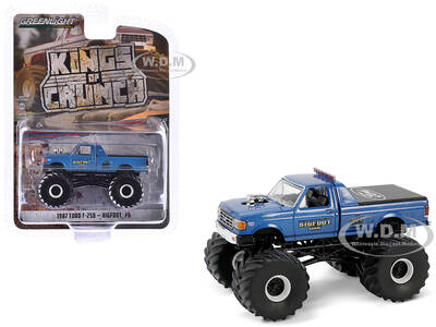 1987 Ford F-250 Monster Truck Blue Metallic \