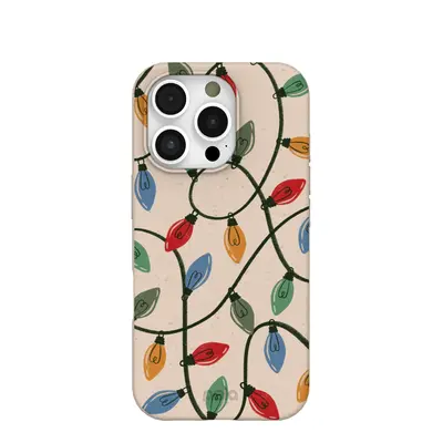 Seashell Holiday Lights iPhone 16 Pro Case