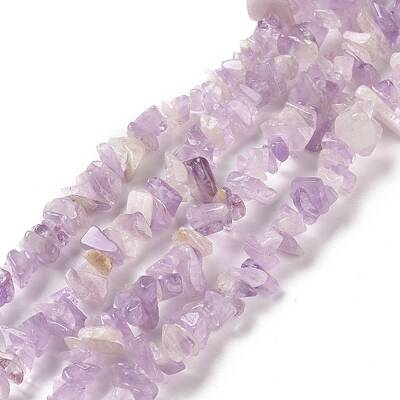 Natural Amethyst Chip Bead Strands