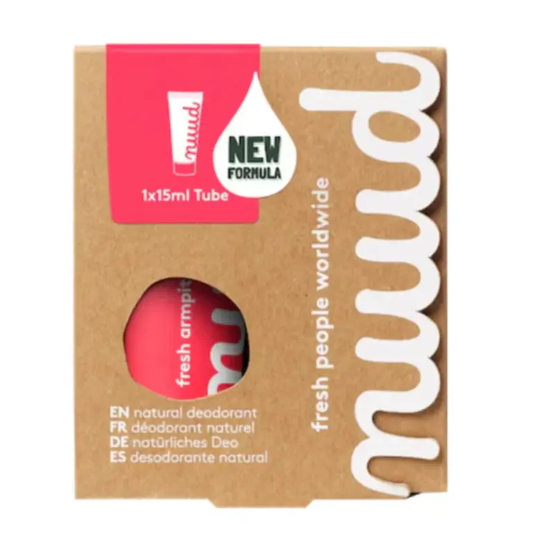 Nuud Starter Pack, red cream deodorant (15 ml)