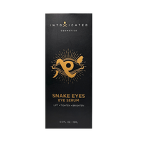 INTOXICATED Snake Eyes Eye Serum 0.5 FL OZ (15 mL) - Lifting Formula for Daily Moisture and Eye Contour