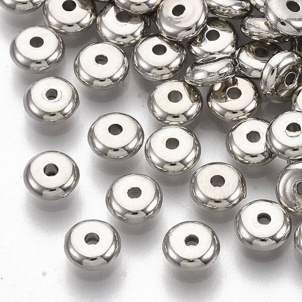 Plating ABS Plastic Spacer Beads