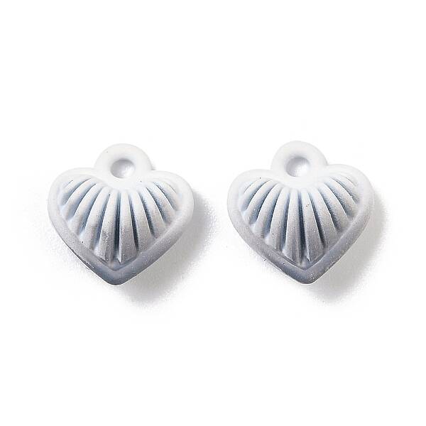 Spray Painted Alloy Pendants