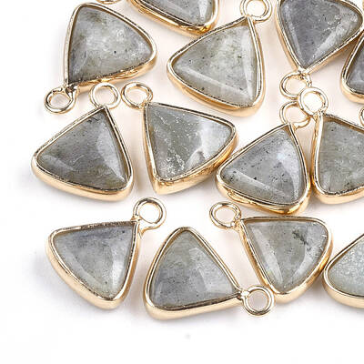 Natural Labradorite Pendants