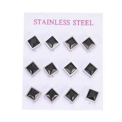 Cubic Zirconia Stud Earrings